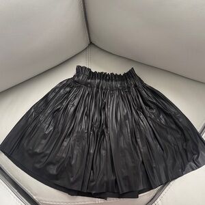 Zara Black Pleated Skirt